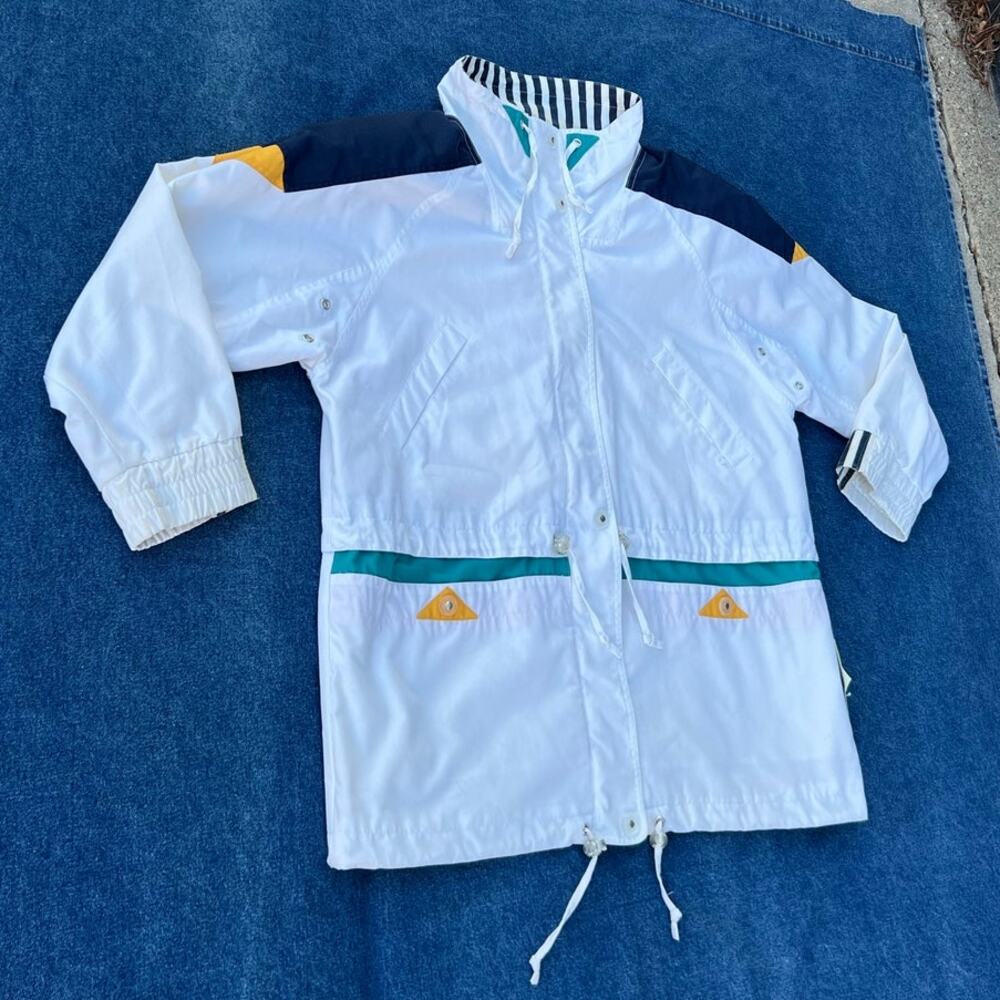 90s Lifestyles By Mulberry Street Color Block Ski Jacket View 2